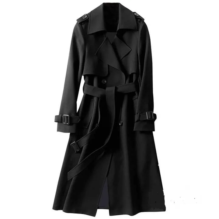 Women Fashionable Winter fur overcoat Black Color trending best quality china winter fabric Jackets Coats for women