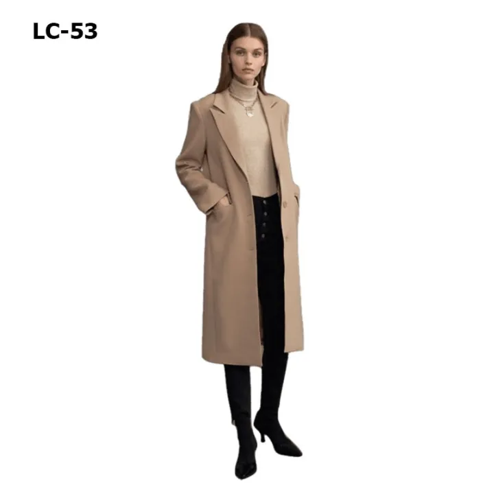 Woman Fashionable Winter Long Coat